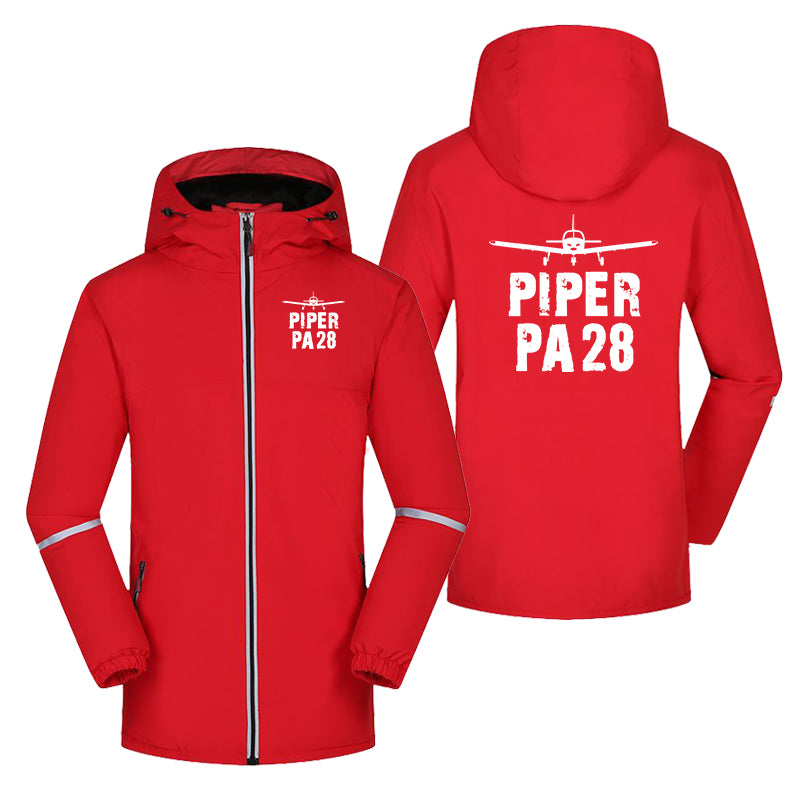 Piper PA28 & Plane Designed Rain Coats & Jackets