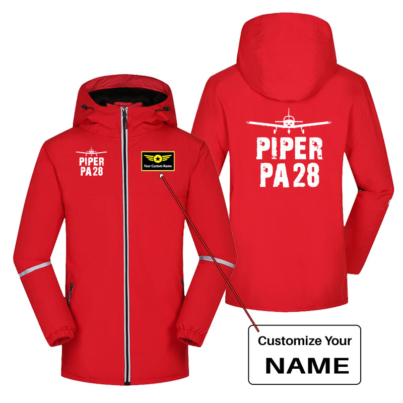 Piper PA28 & Plane Designed Rain Coats & Jackets