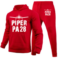 Thumbnail for Piper PA28 & Plane Designed Hoodies & Sweatpants Set