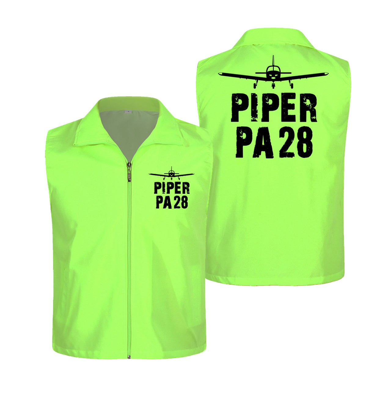 Piper PA28 & Plane Designed Thin Style Vests