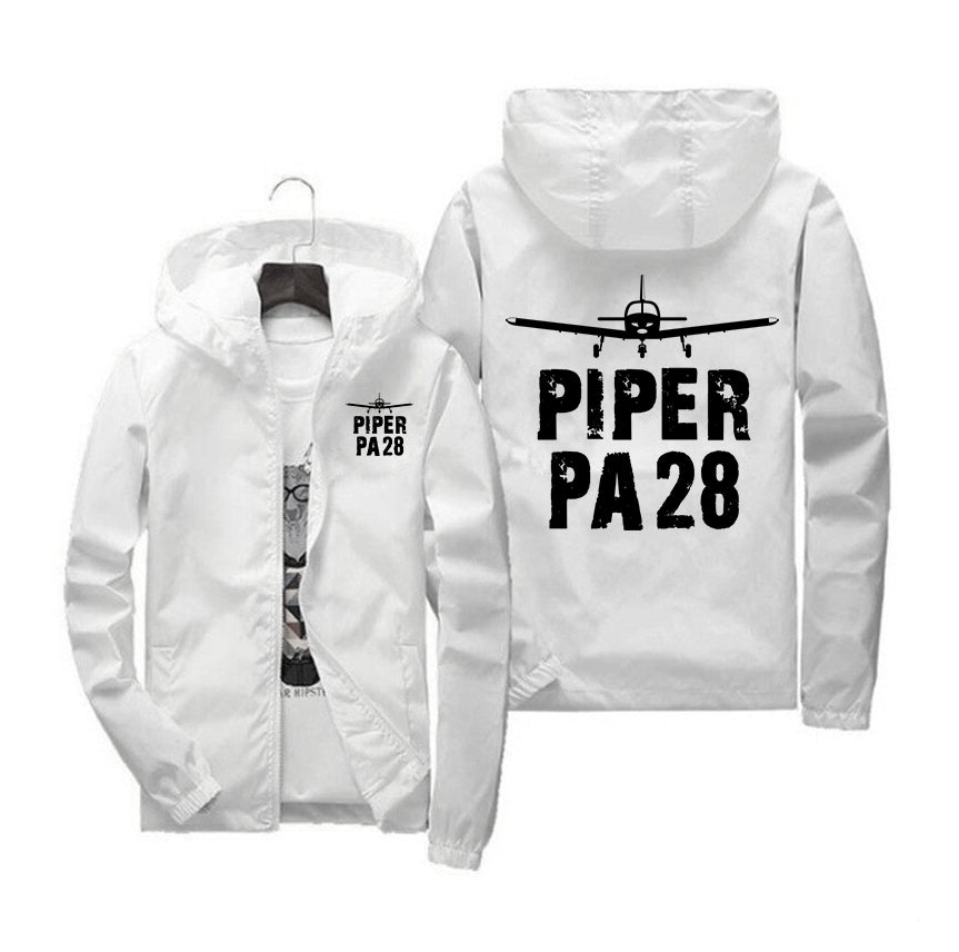 Piper PA28 & Plane Designed Windbreaker Jackets