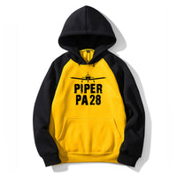 Thumbnail for Piper PA28 & Plane Designed Colourful Hoodies