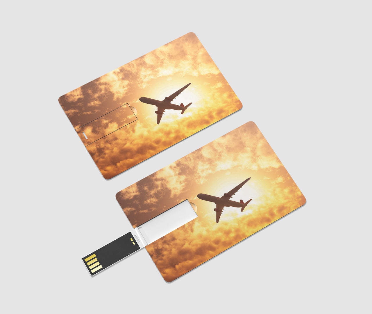 Plane Passing By Designed USB Cards