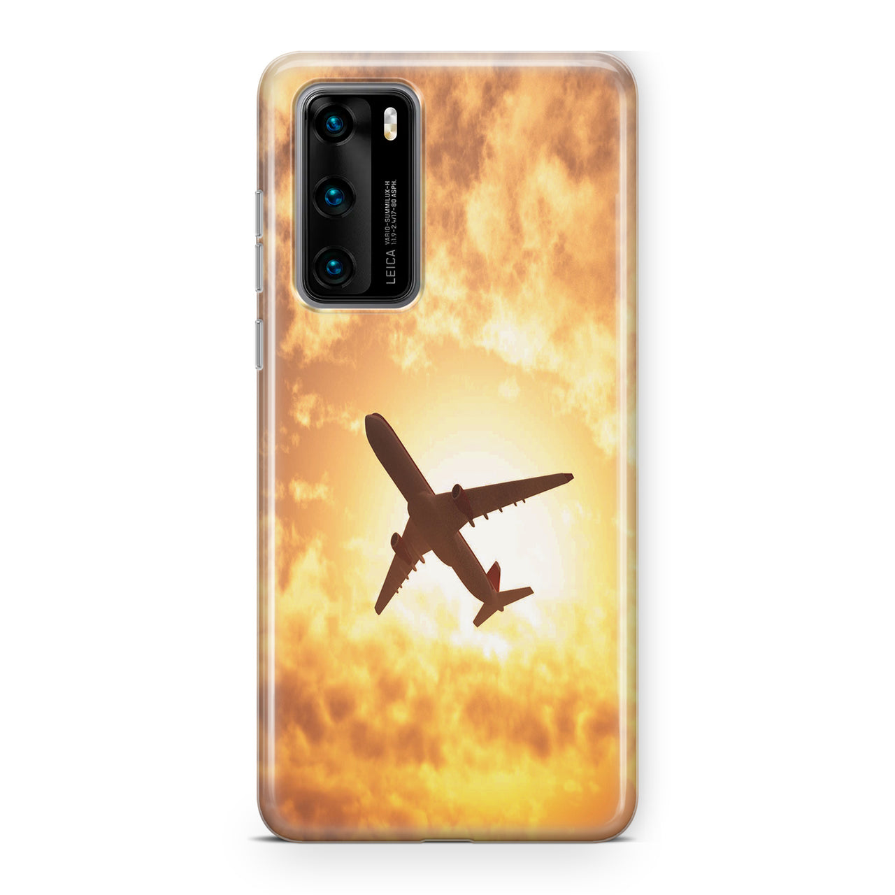 Plane Passing By Designed Huawei Cases