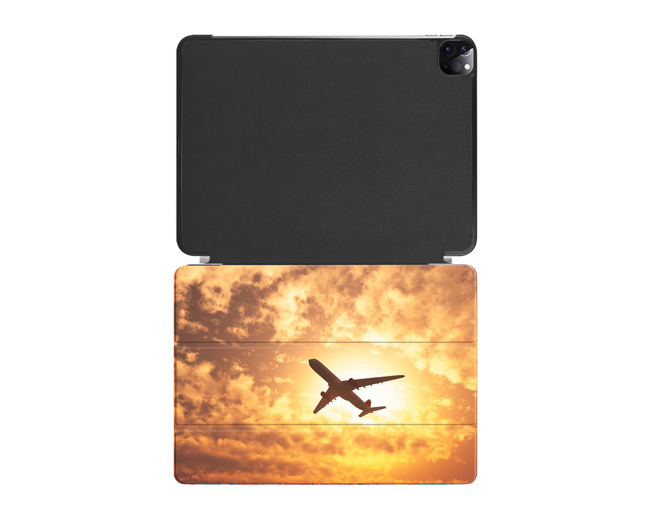 Plane Passing By Designed iPad Cases