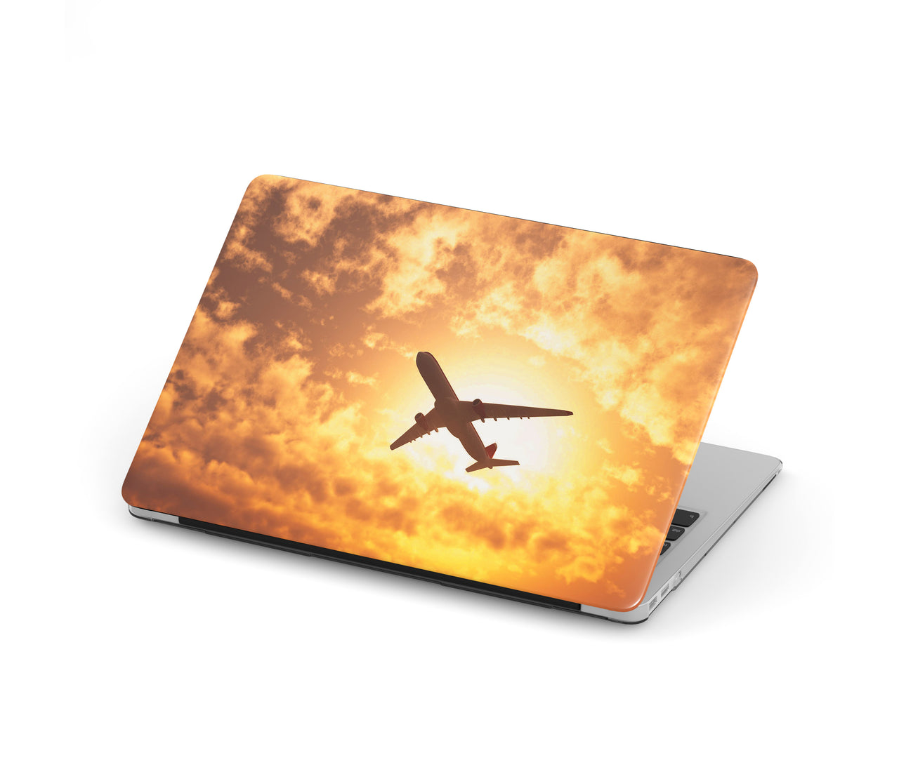 Plane Passing By Designed Macbook Cases