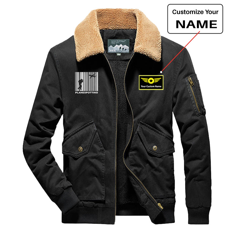 Planespotting Designed Thick Bomber Jackets