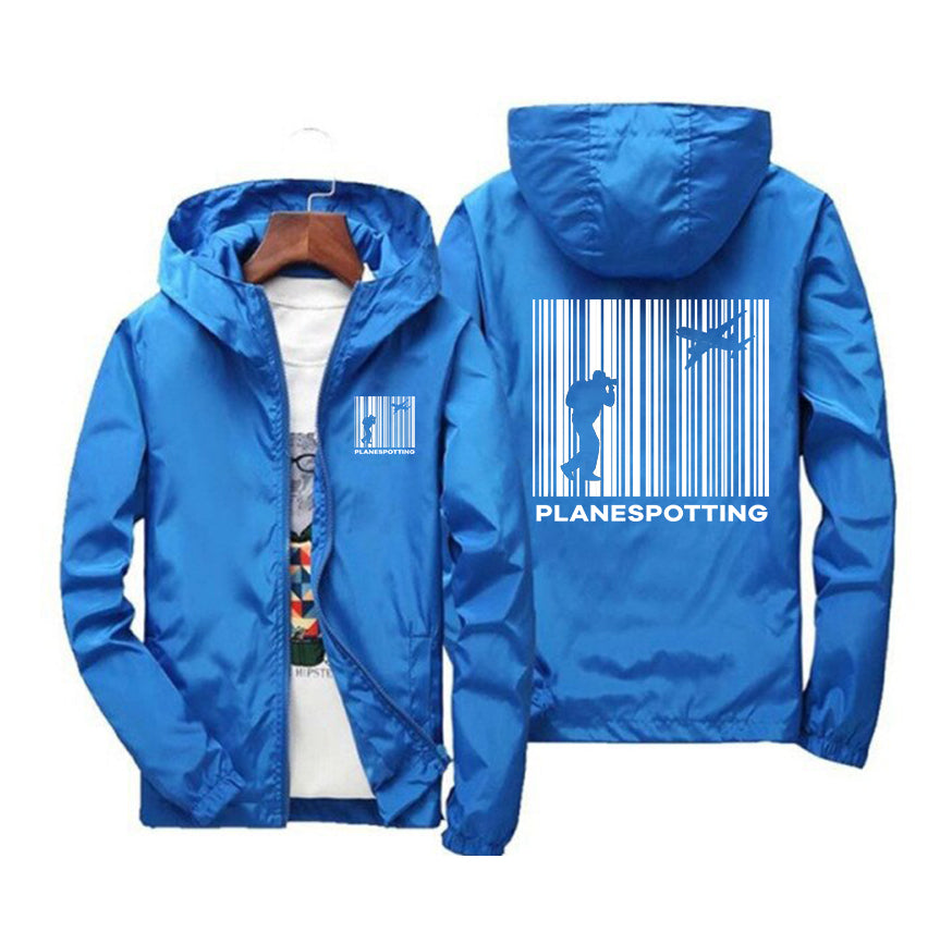 Planespotting Designed Windbreaker Jackets