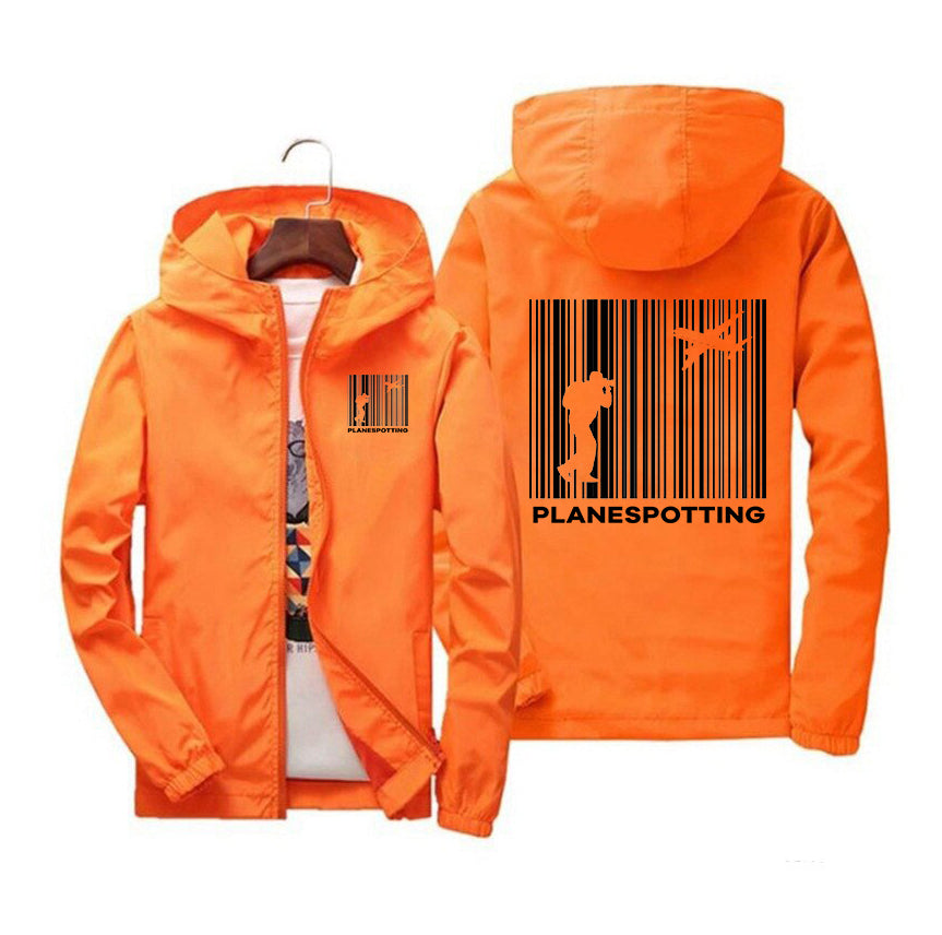 Planespotting Designed Windbreaker Jackets