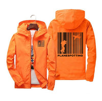 Thumbnail for Planespotting Designed Windbreaker Jackets