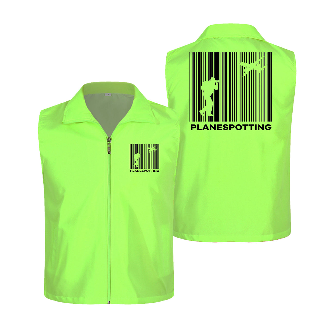 Planespotting Designed Thin Style Vests