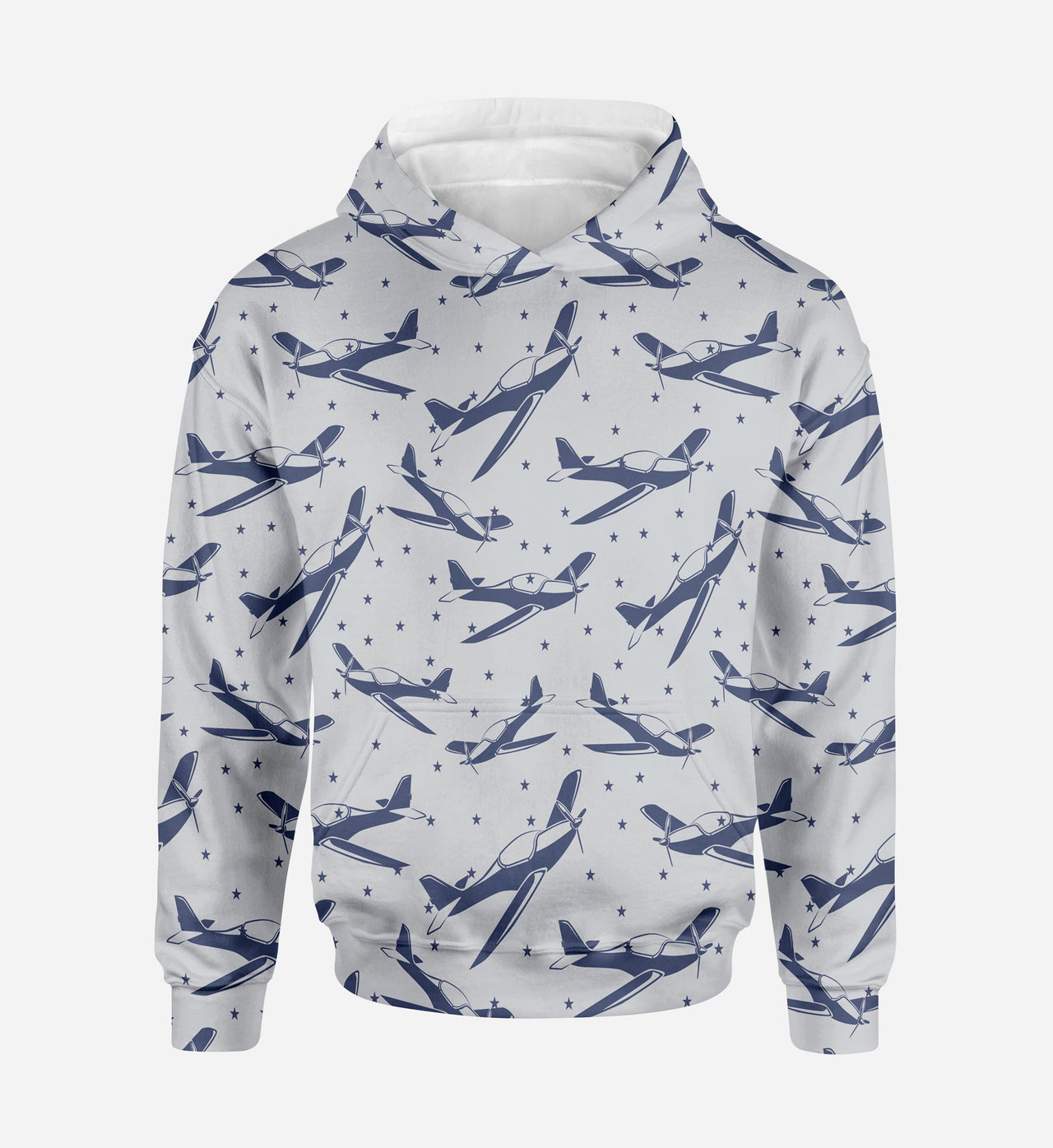 Propellers & Stars Printed 3D Hoodies