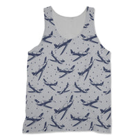 Thumbnail for Propellers & Stars Designed 3D Tank Tops