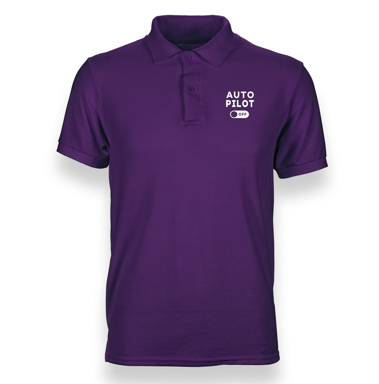 Auto Pilot Off Designed "WOMEN" Polo T-Shirts