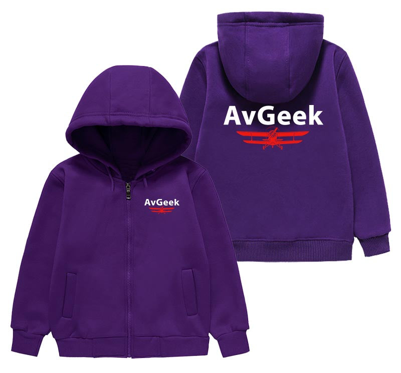 Avgeek Designed "CHILDREN" Zipped Hoodies