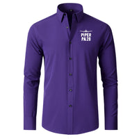 Thumbnail for Piper PA28 & Plane Designed Long Sleeve Shirts