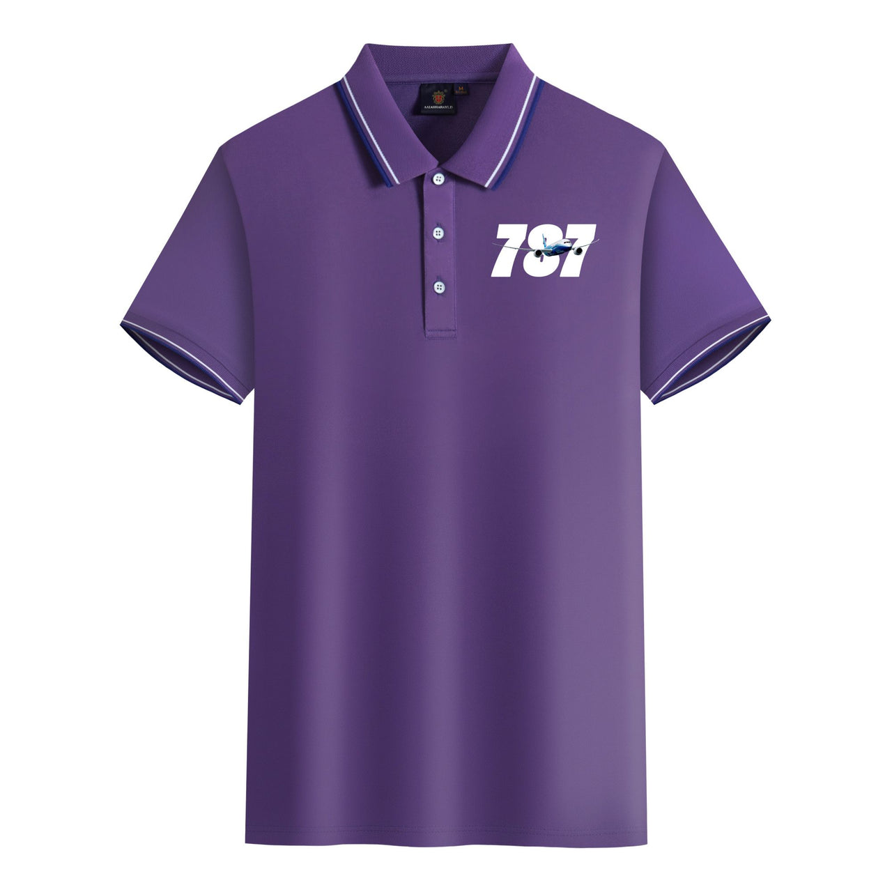 Super Boeing 787 Designed Stylish Polo T-Shirts