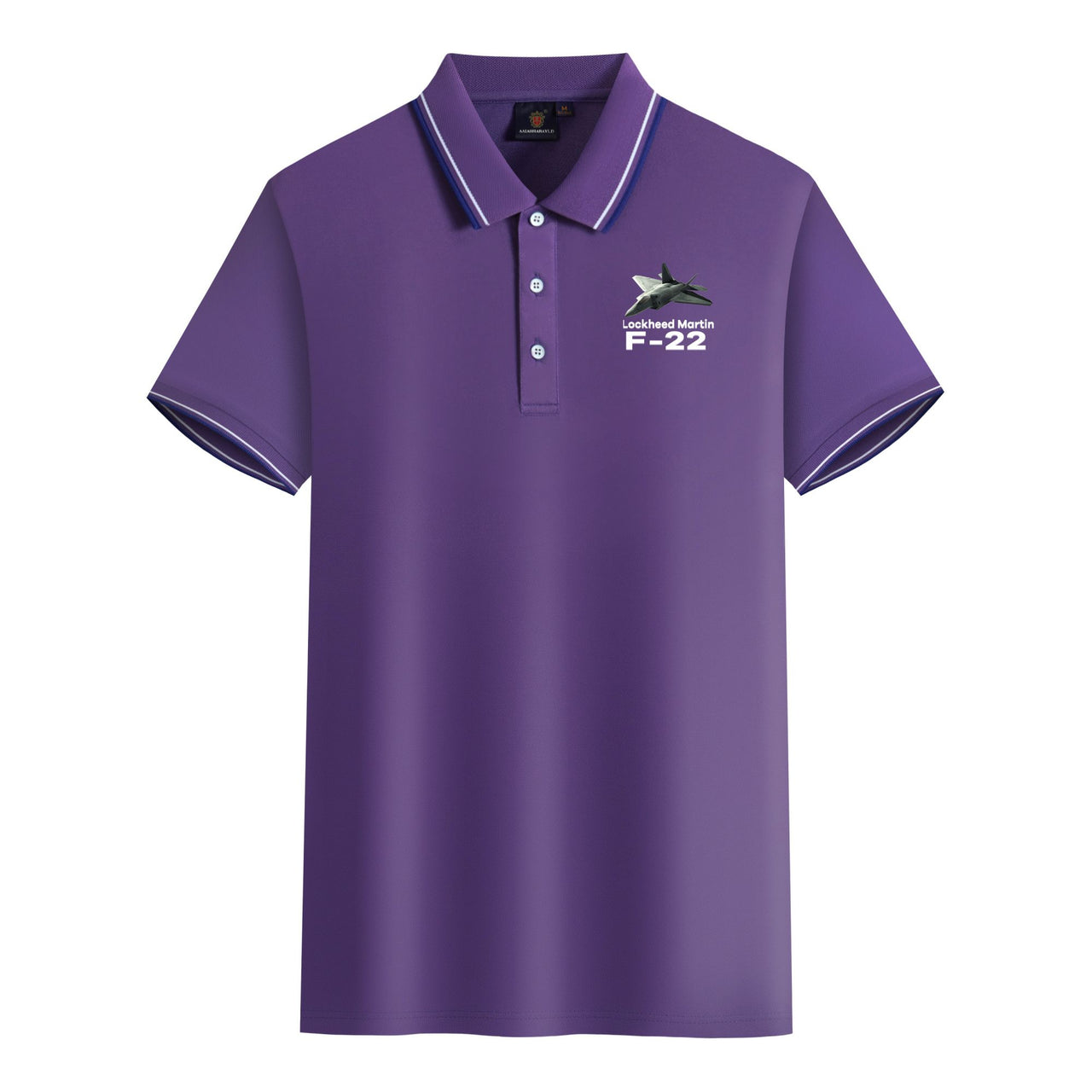 The Lockheed Martin F22 Designed Stylish Polo T-Shirts