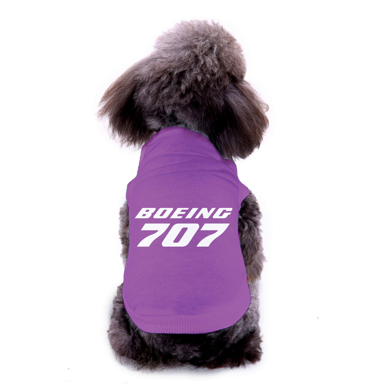 Boeing 707 & Text Designed Dog Pet Vests