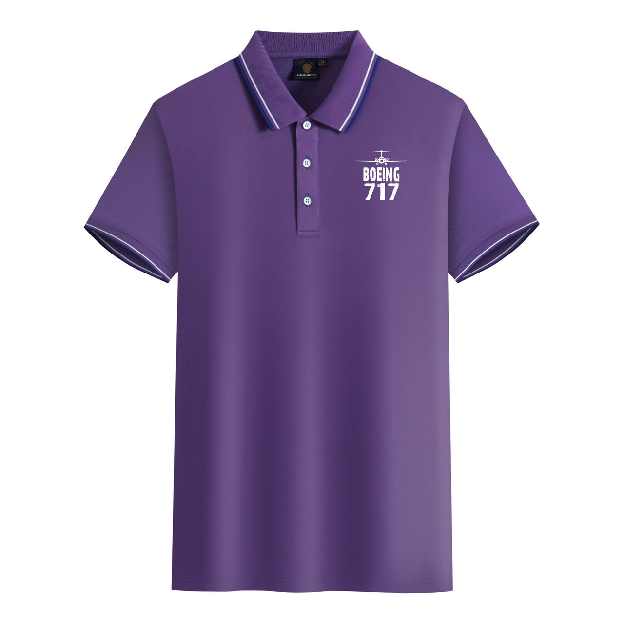 Boeing 717 & Plane Designed Stylish Polo T-Shirts