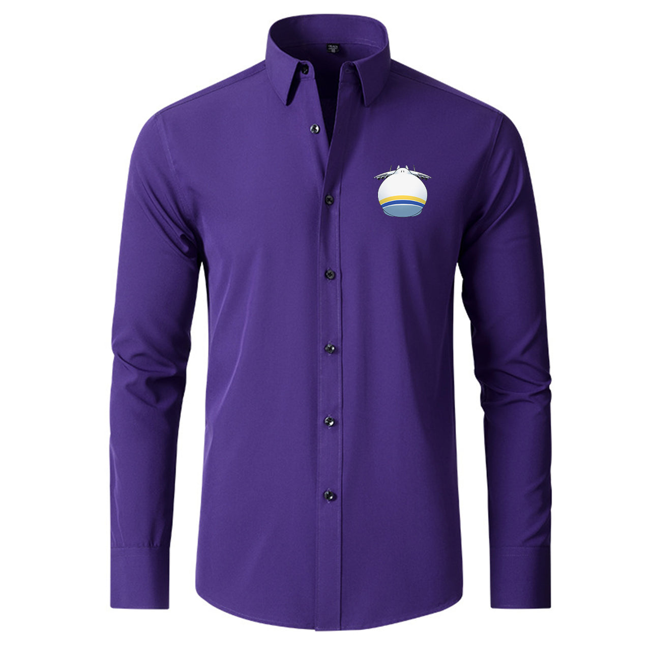 Antonov 225 ROUND Designed Long Sleeve Shirts