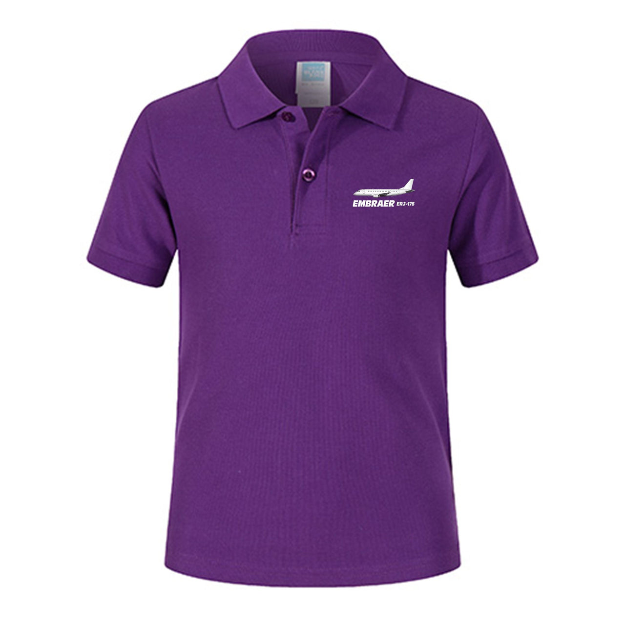 The Embraer ERJ-175 Designed Children Polo T-Shirts