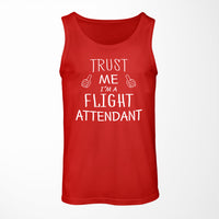 Thumbnail for Trust Me I'm a Flight Attendant Designed Tank Tops