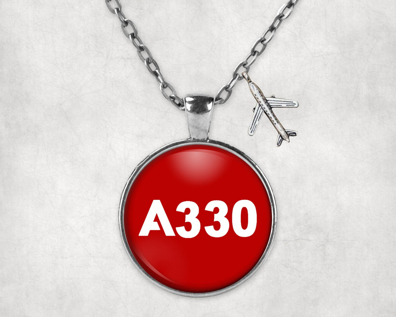 A330 Flat Text Designed Necklaces