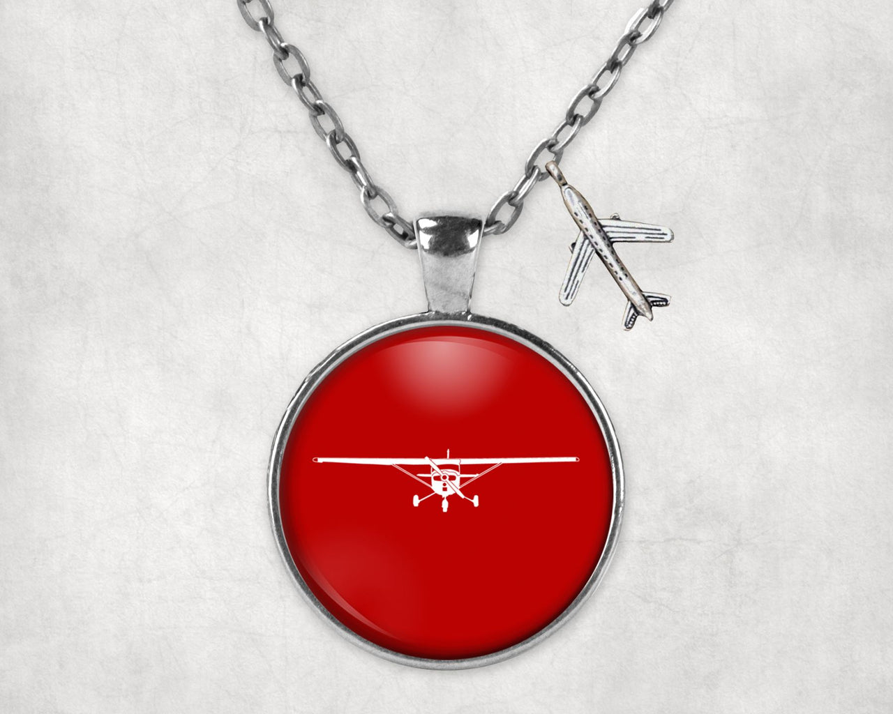 Cessna 172 Silhouette Designed Necklaces