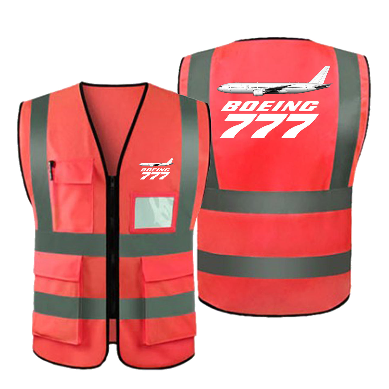 The Boeing 777 Designed Reflective Vests