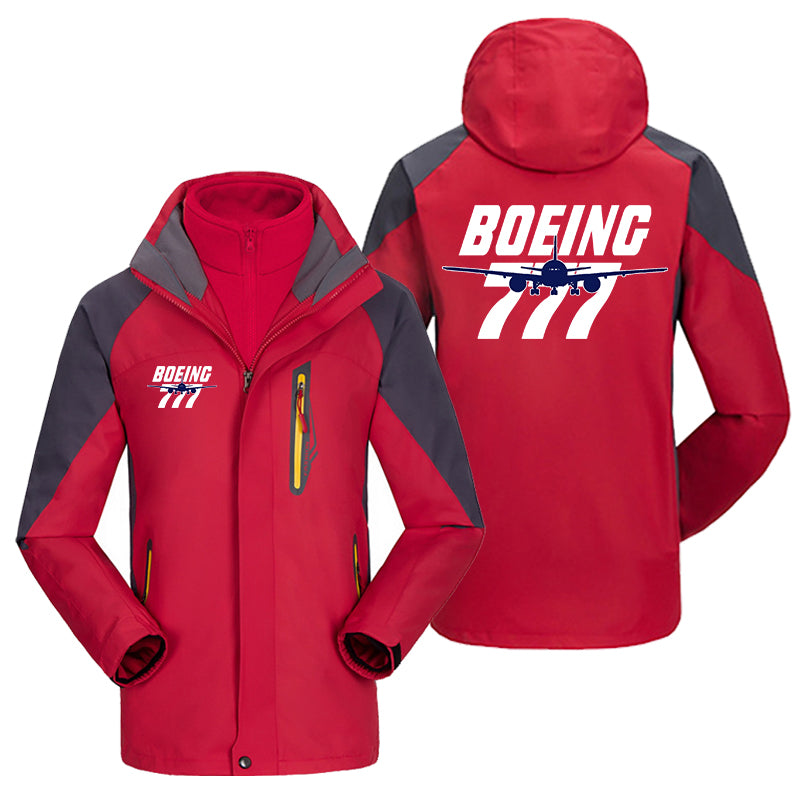 Amazing Boeing 777 Designed Thick Skiing Jackets