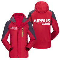 Thumbnail for Airbus A380 & Text Designed Thick Skiing Jackets