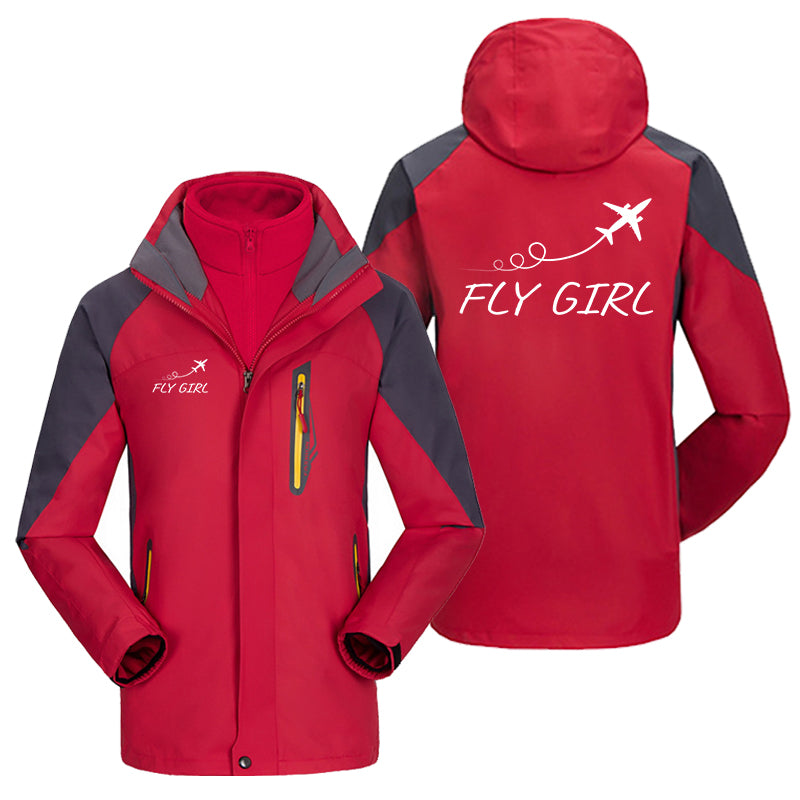 Just Fly It & Fly Girl Designed Thick Skiing Jackets