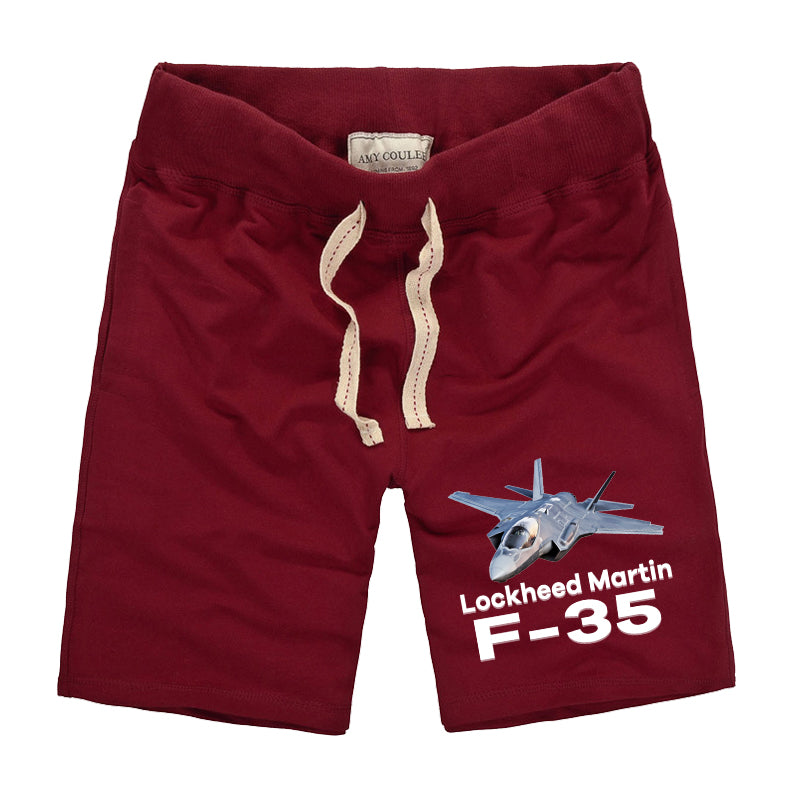 The Lockheed Martin F35 Designed Cotton Shorts