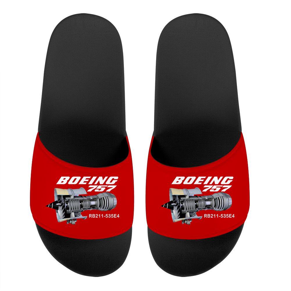 Boeing 757 & Rolls Royce Engine (RB211) Designed Sport Slippers