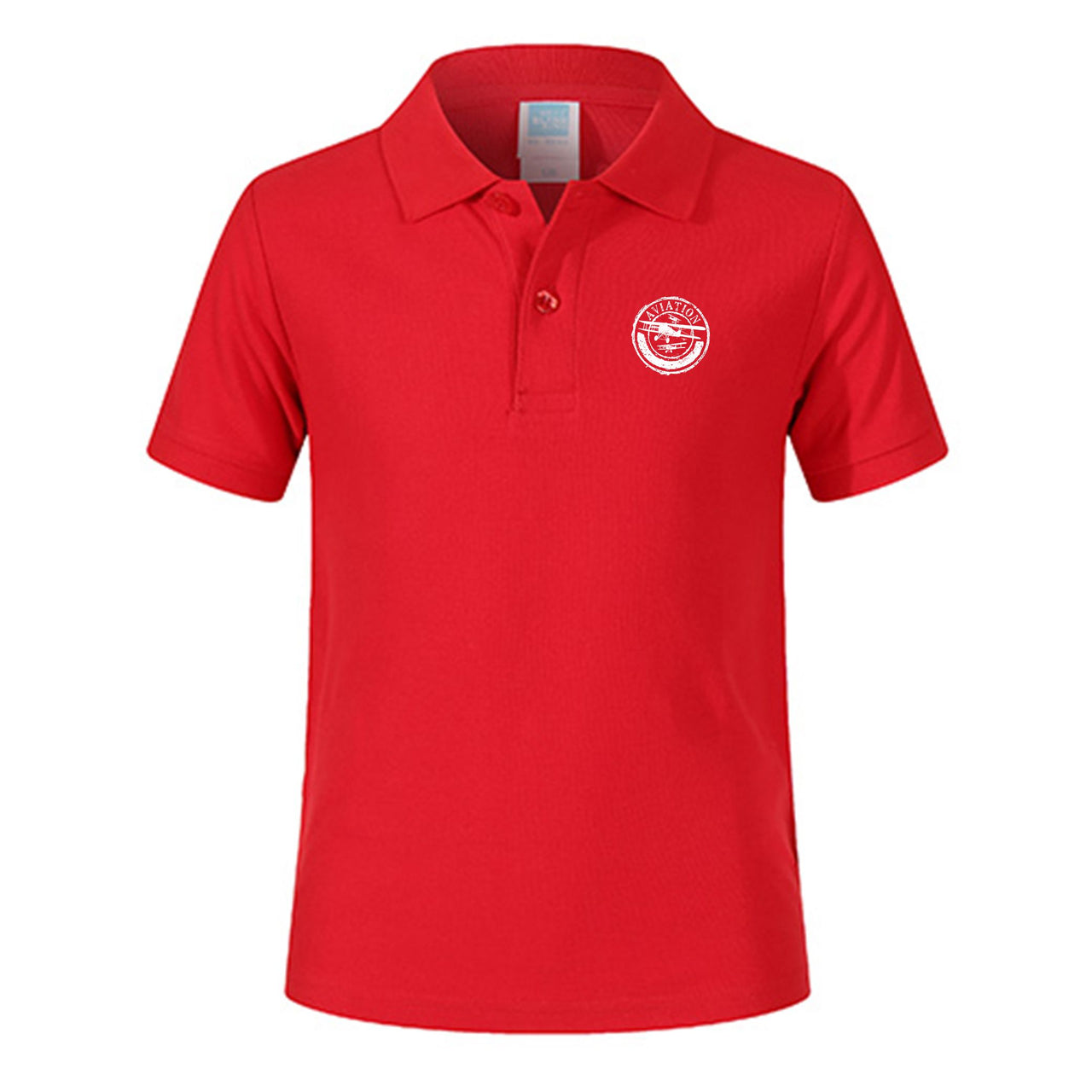 Aviation Lovers Designed Children Polo T-Shirts