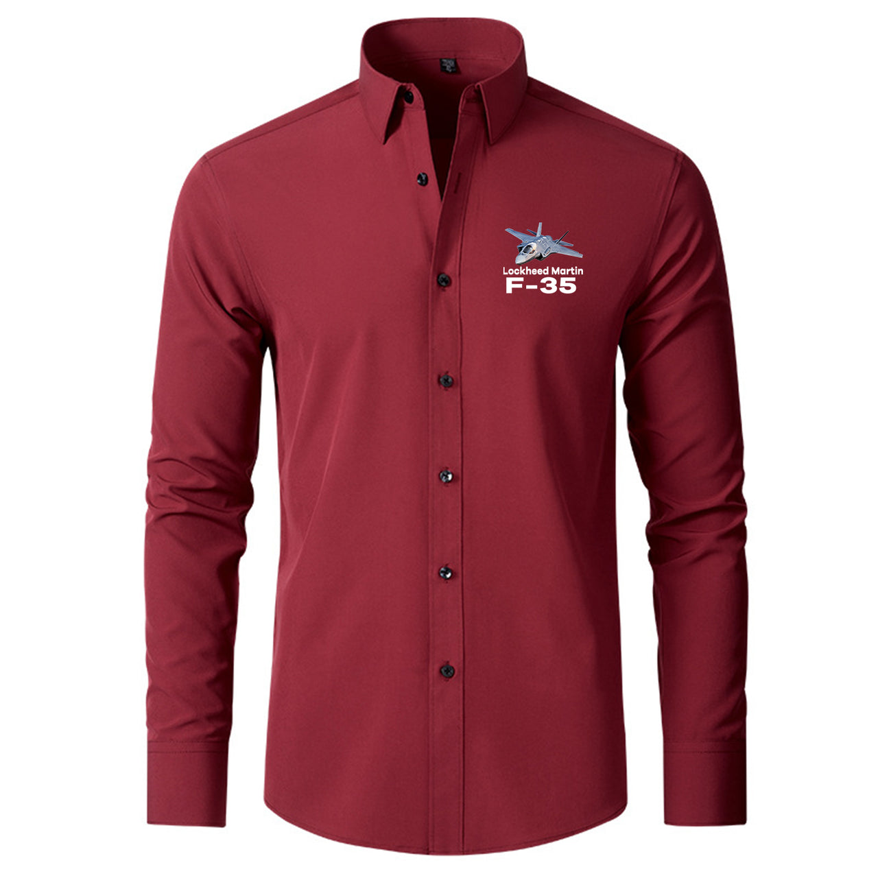 The Lockheed Martin F35 Designed Long Sleeve Shirts