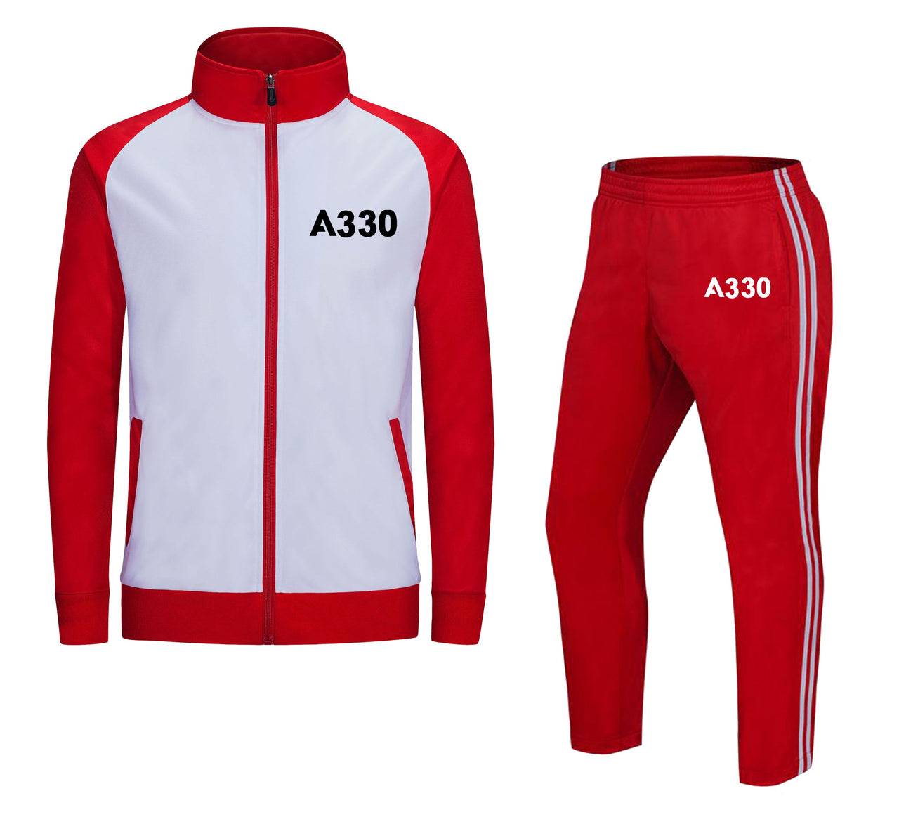 A330 Flat Text Designed "CHILDREN" Tracksuits