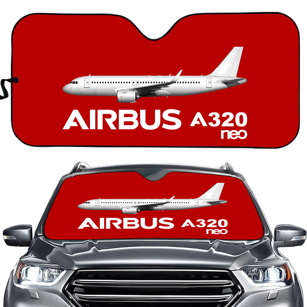 The Airbus A320Neo Designed Car Sun Shade