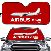 Thumbnail for The Airbus A320Neo Designed Car Sun Shade