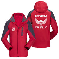 Thumbnail for Born To Fly SKELETON Designed Thick Skiing Jackets