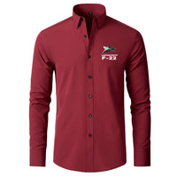 Thumbnail for The Lockheed Martin F22 Designed Long Sleeve Shirts