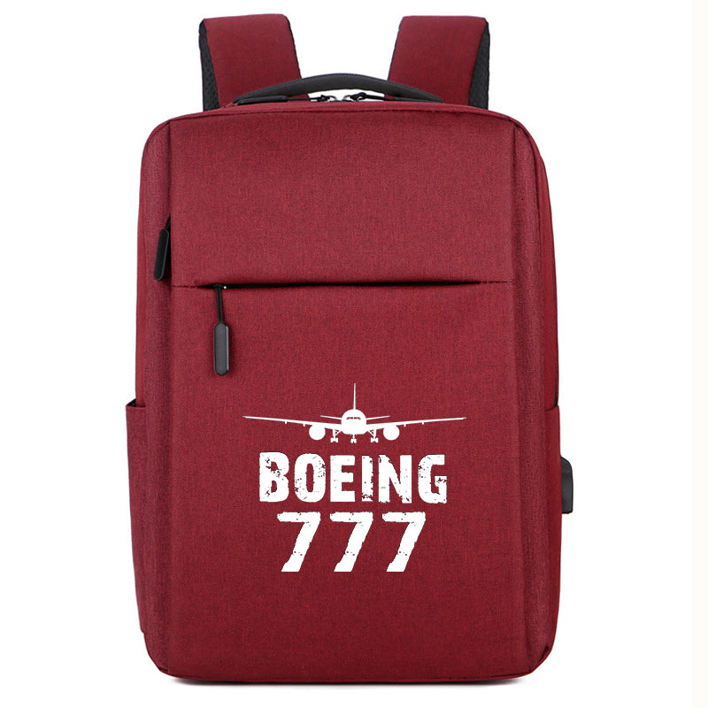 Boeing 777 & Plane Designed Super Travel Bags