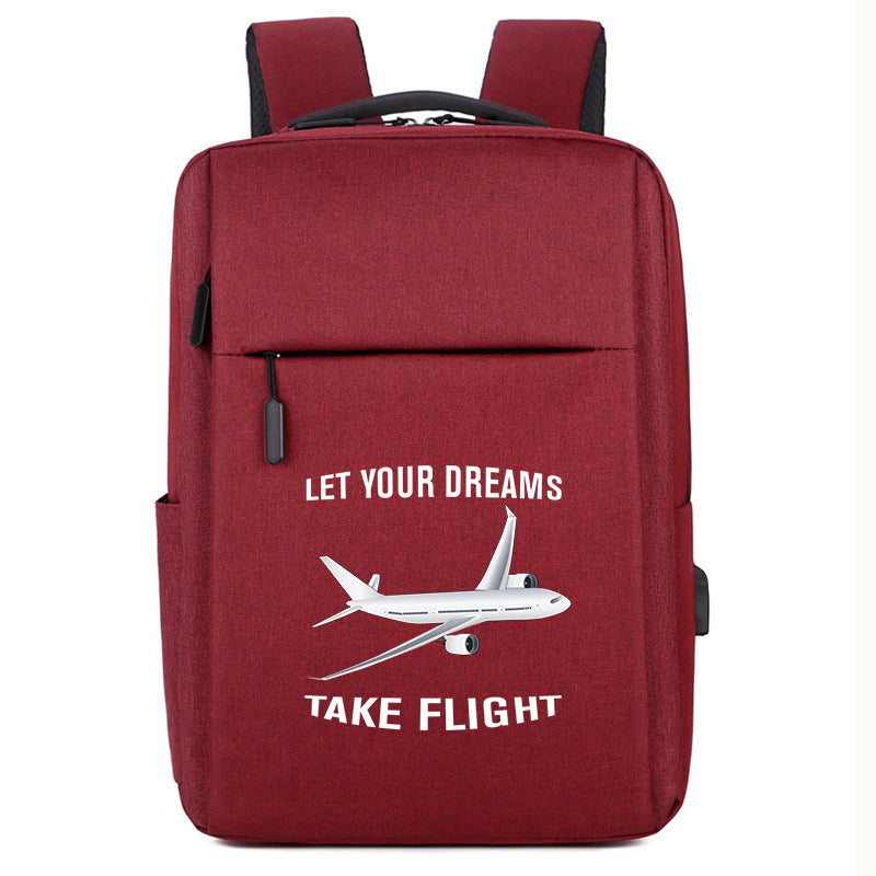 Let Your Dreams Take Flight Designed Super Travel Bags