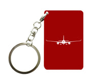 Thumbnail for Airbus A350 Silhouette Designed Key Chains