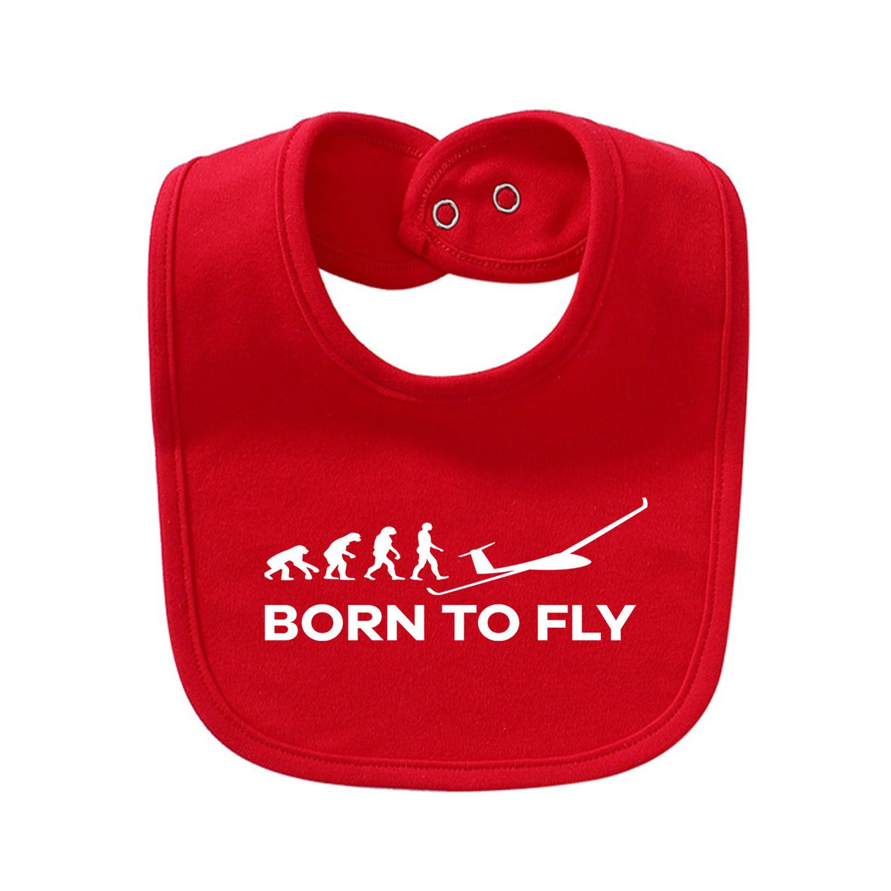 Born To Fly Glider Designed Baby Saliva & Feeding Towels