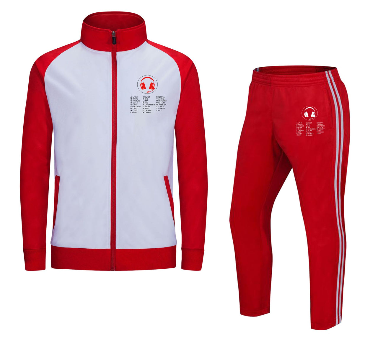 Aviation Alphabet 3 Designed "CHILDREN" Tracksuits