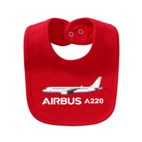 Thumbnail for The Airbus A220 Designed Baby Saliva & Feeding Towels