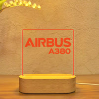 Thumbnail for Airbus A380 & Text Designed Night Lamp