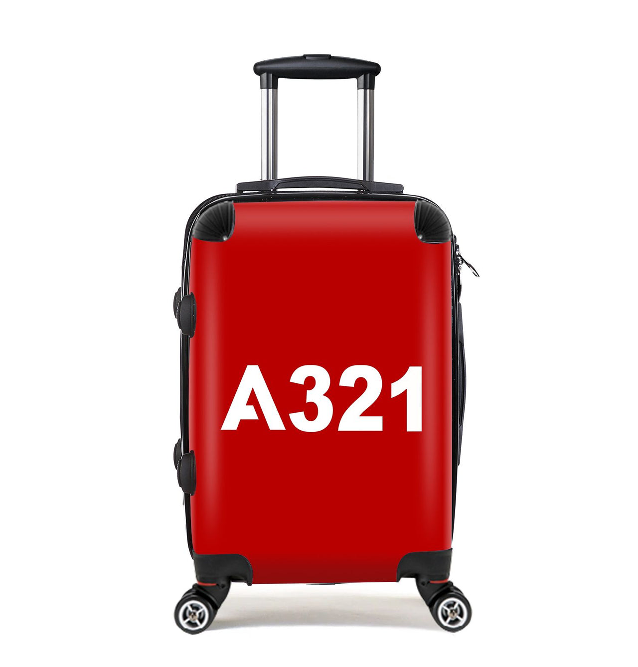 A321 Flat Text Designed Cabin Size Luggages